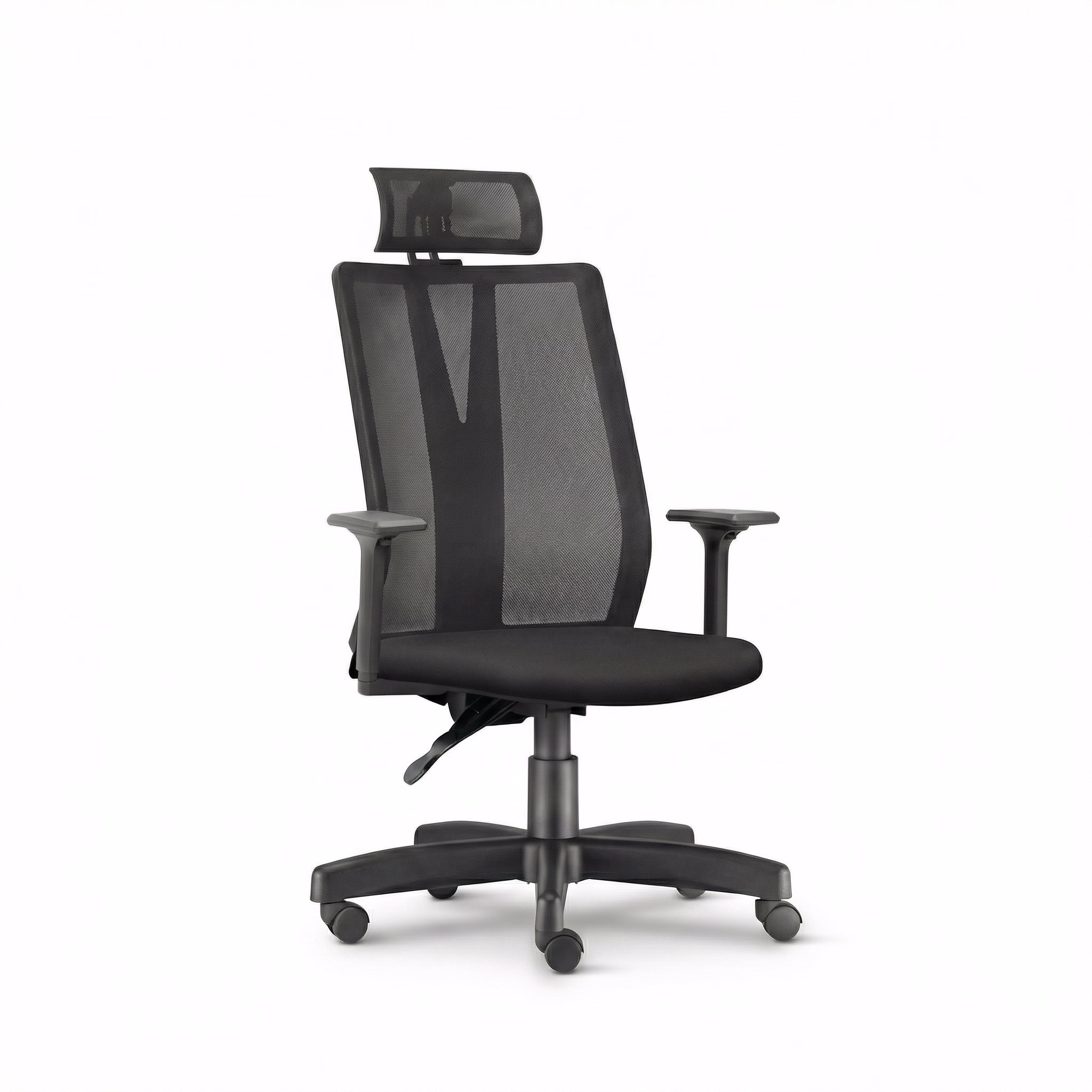 Cadeira Presidente Ergonômica Addit (NR17) – Tela + Apoio de Cabeça