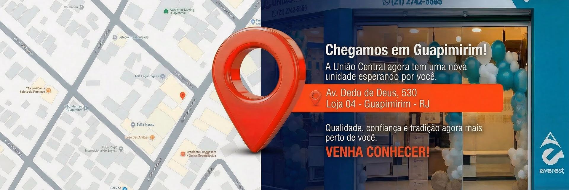 Inauguração loja Guapimirim União Central