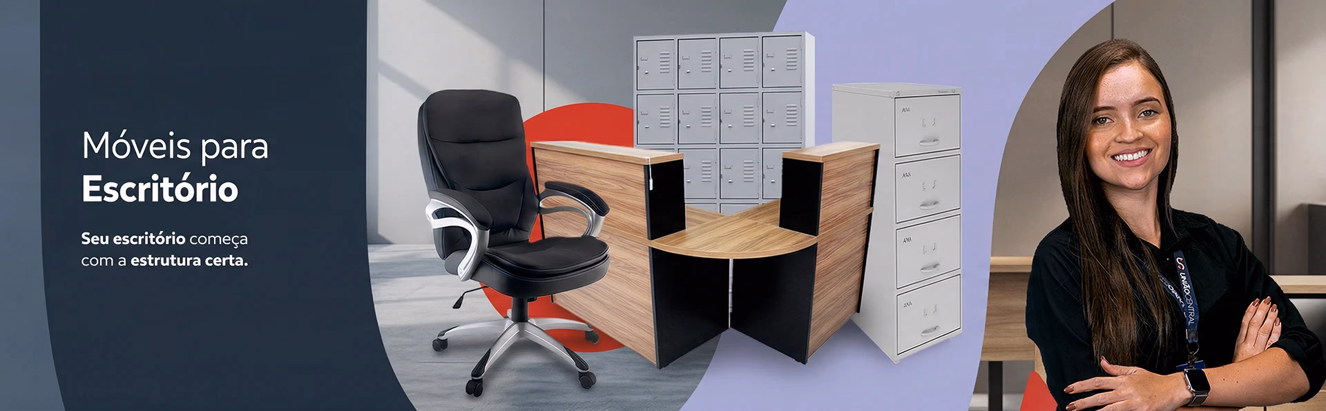 Móveis para escritório União Central