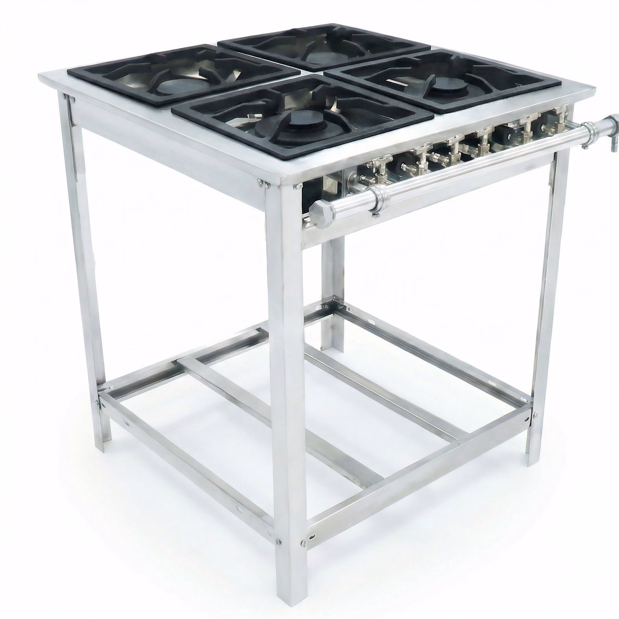 Fogão Venâncio Extra Inox 4 Queimadores (GLP Baixa Pressão)